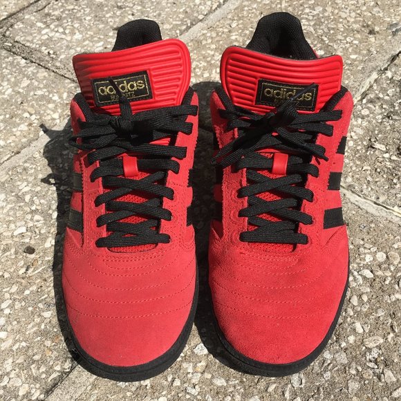adidas busenitz rodrigo tx red & black shoes